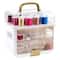 SINGER® Sew-It-Goes 255 Piece Sewing Kit & Craft Organizer Sewing Storage Case with Metallic Embroidery Thread